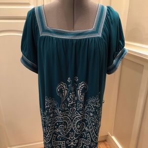 Apt.9 Stretch Boho Style Blouse SZ: XL